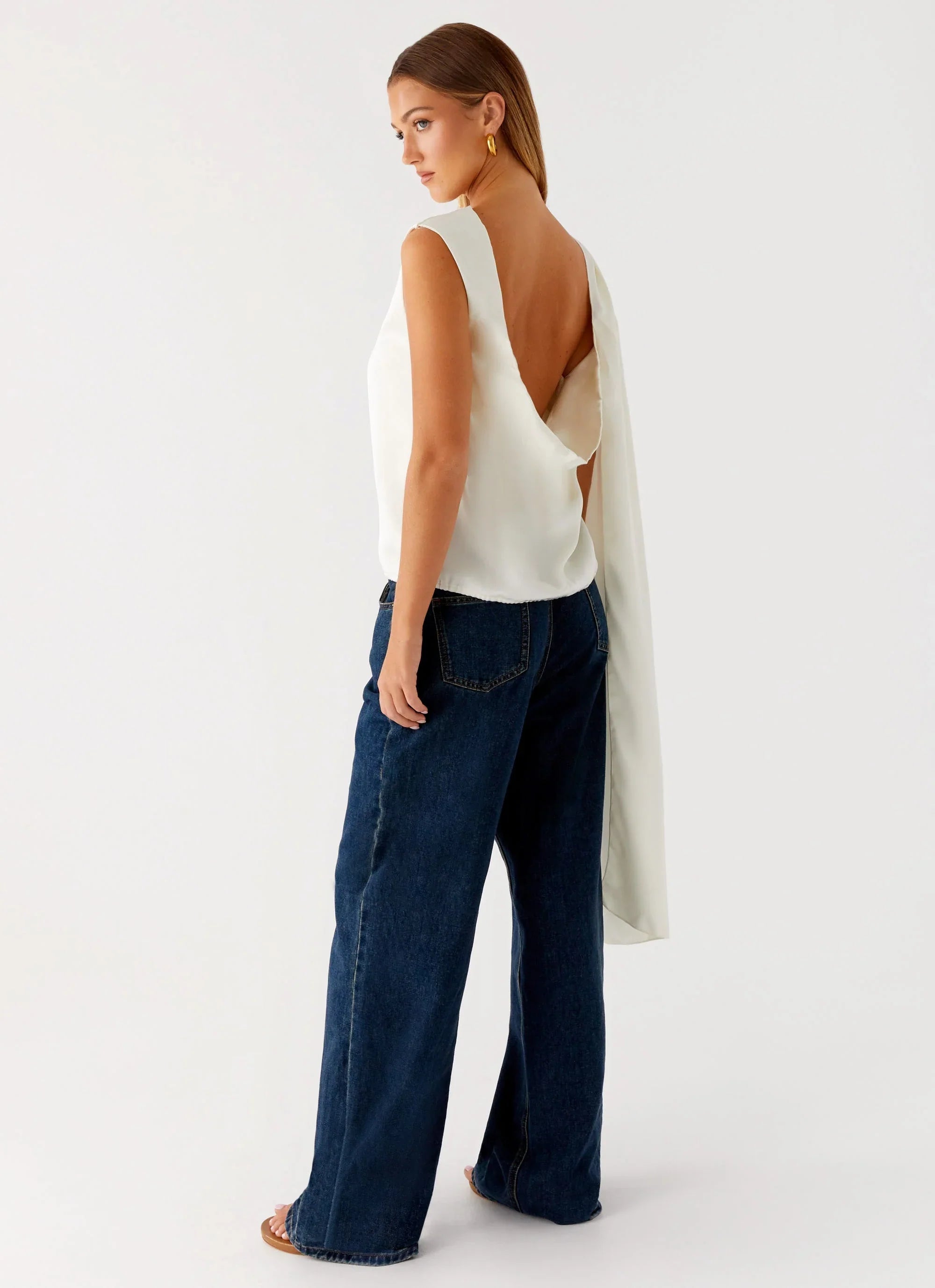 Mojito Cowl Top - Ivory