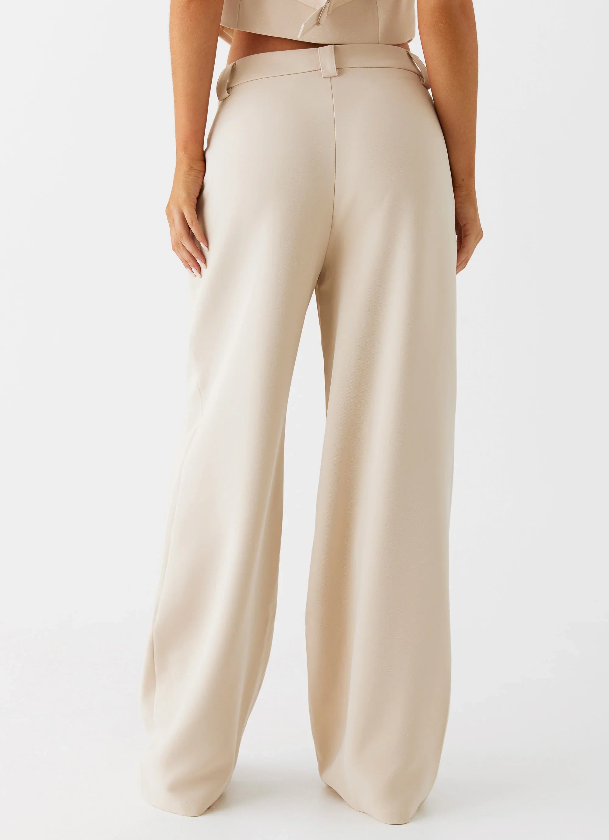 Midnight City Suit Pants - Beige